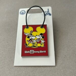 2022 Disney Parks Walt Disney World 50th Anniversary Vault Mickey Minnie Bag Pin